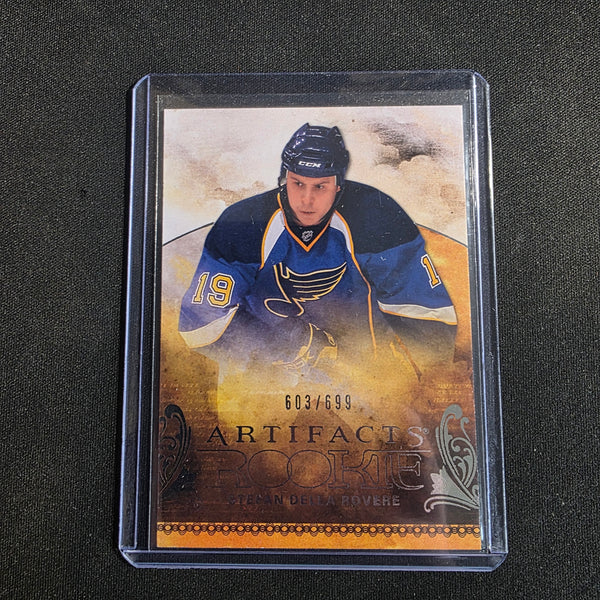 2010-11 UD Artifacts Rookie Stefan Della Rovere 603/699 St. Louis Blues