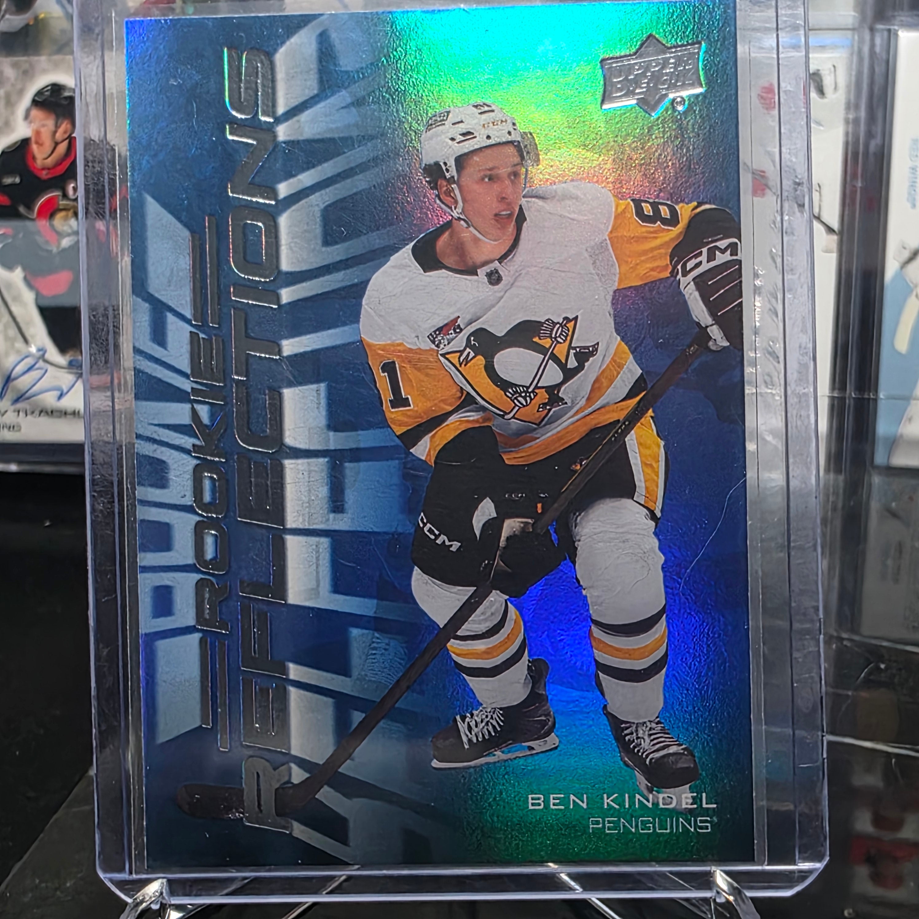 2025-26 Upper Deck Extended Series Ben Kindel #RR-5 Rookie Reflections Pittsburgh Penguins