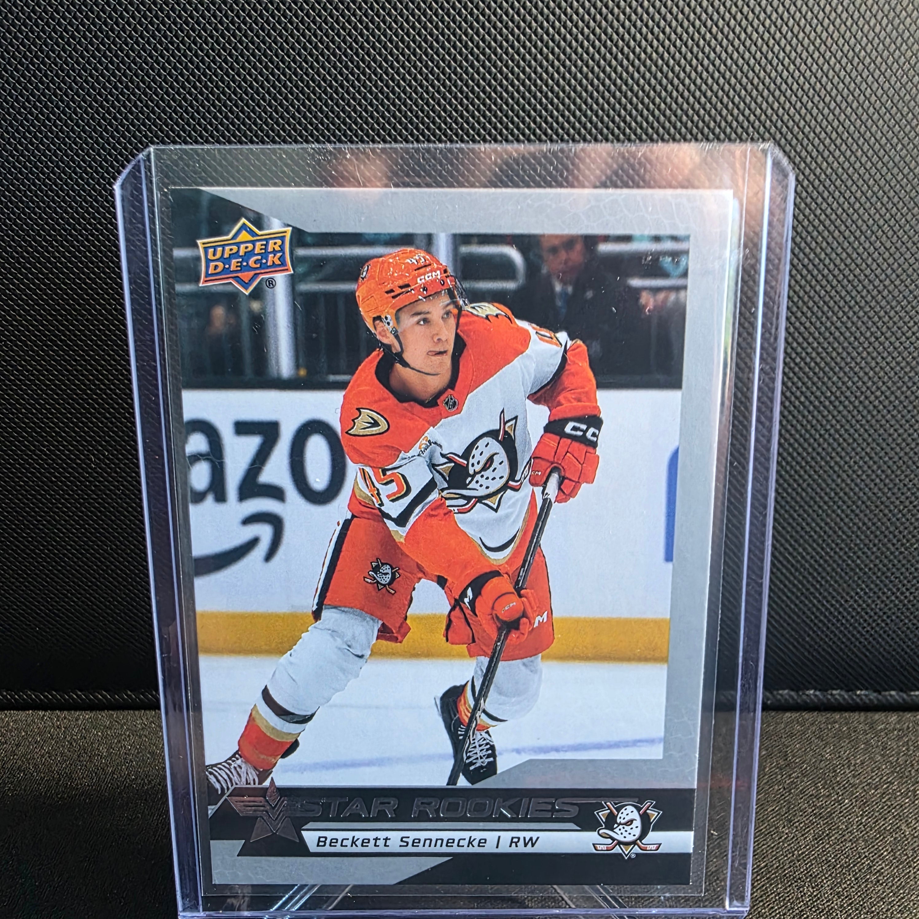 2025-26 Upper Deck Star Rookies Box Set 7 Beckett Sennecke Anaheim Ducks