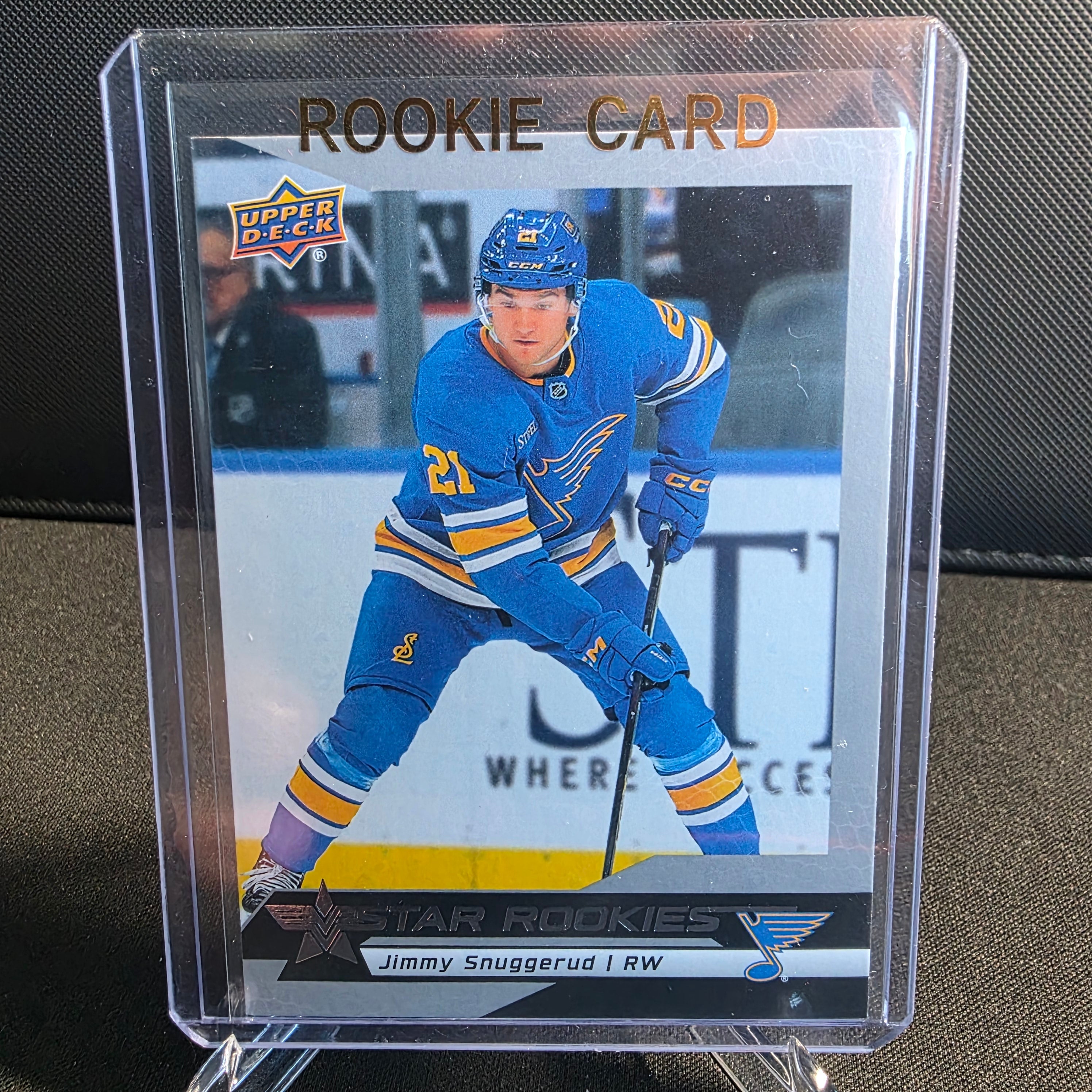 2025-26 Upper Deck Star Rookies Box Set 17 Jimmy Snuggerud St. Louis Blues