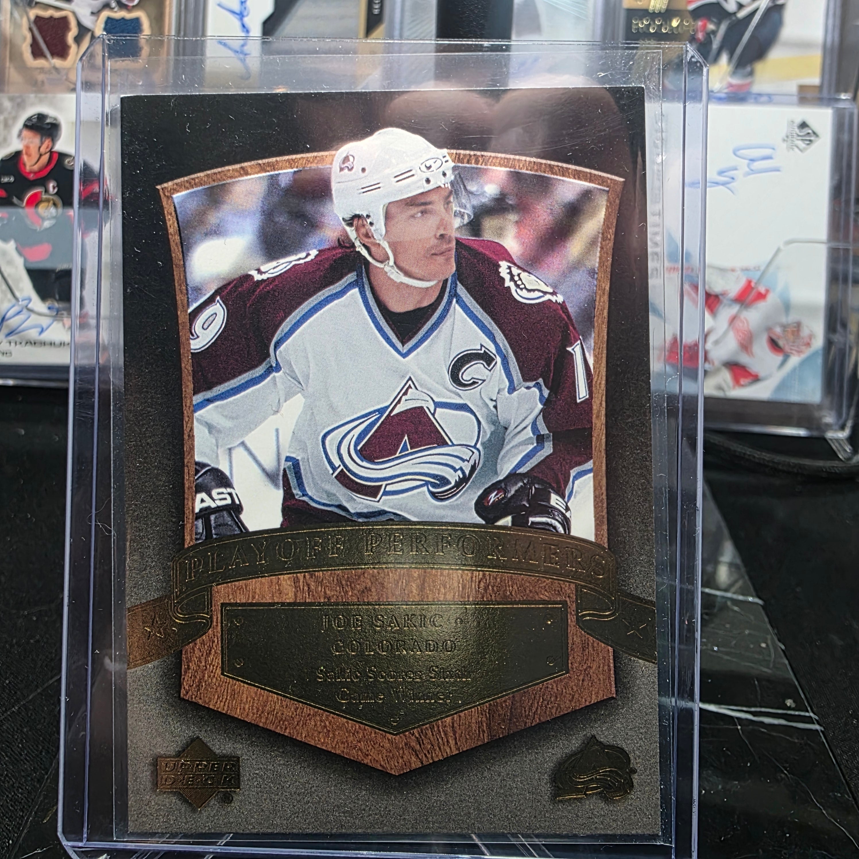2005-06 Upper Deck Playoff Performers PP6 Joe Sakic Colorado Avalanche