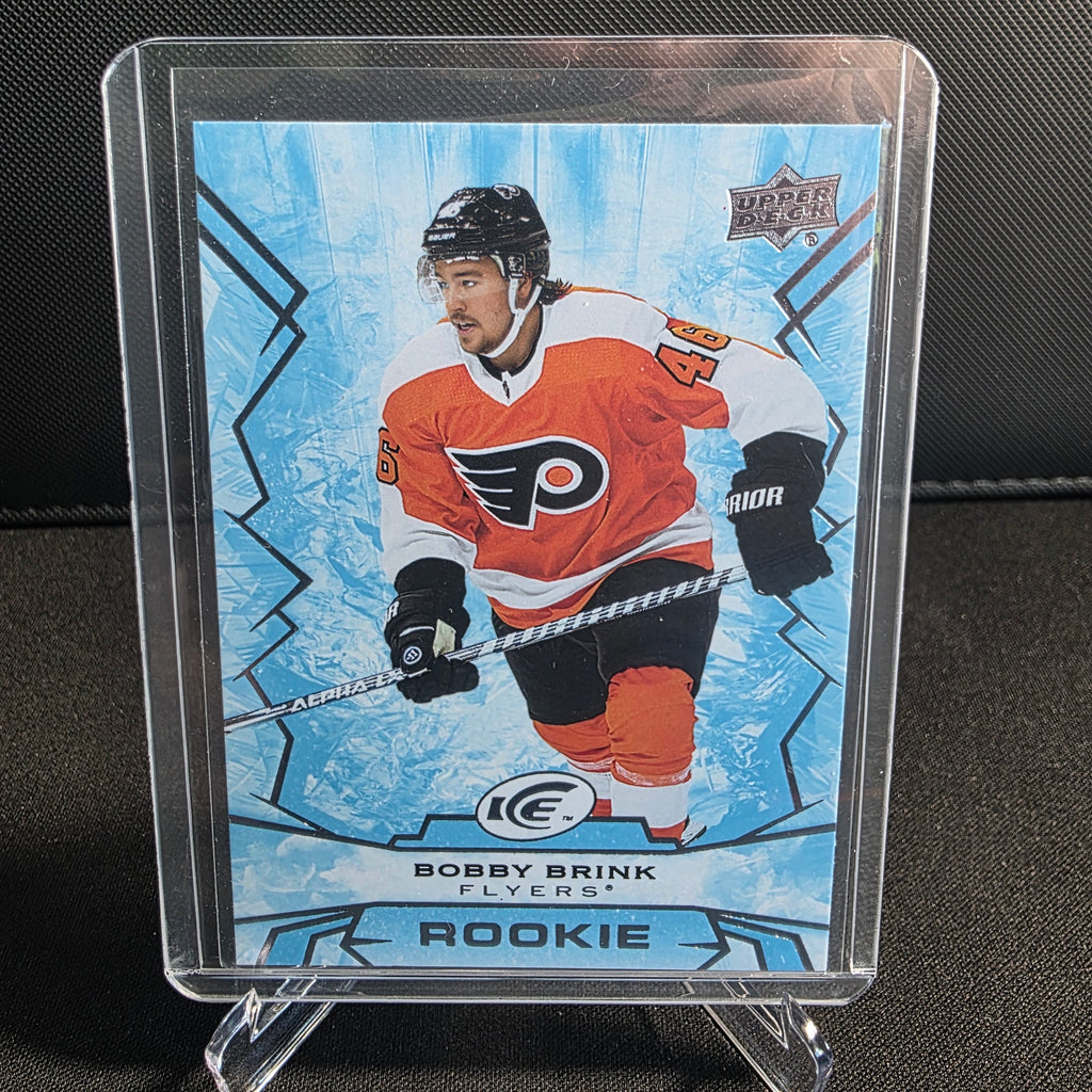 2022-23 Upper Deck Ice Rookie 126 Bobby Brink Philadelphia Flyers