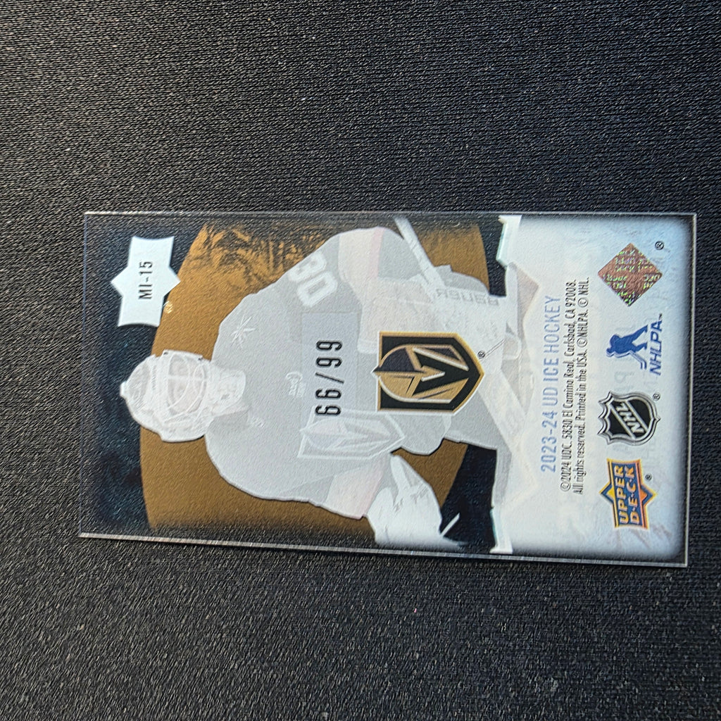 2023-24 Upper Deck Ice Mini Acetate MI-15 Jiri Patera /99 Vegas Golden Knights