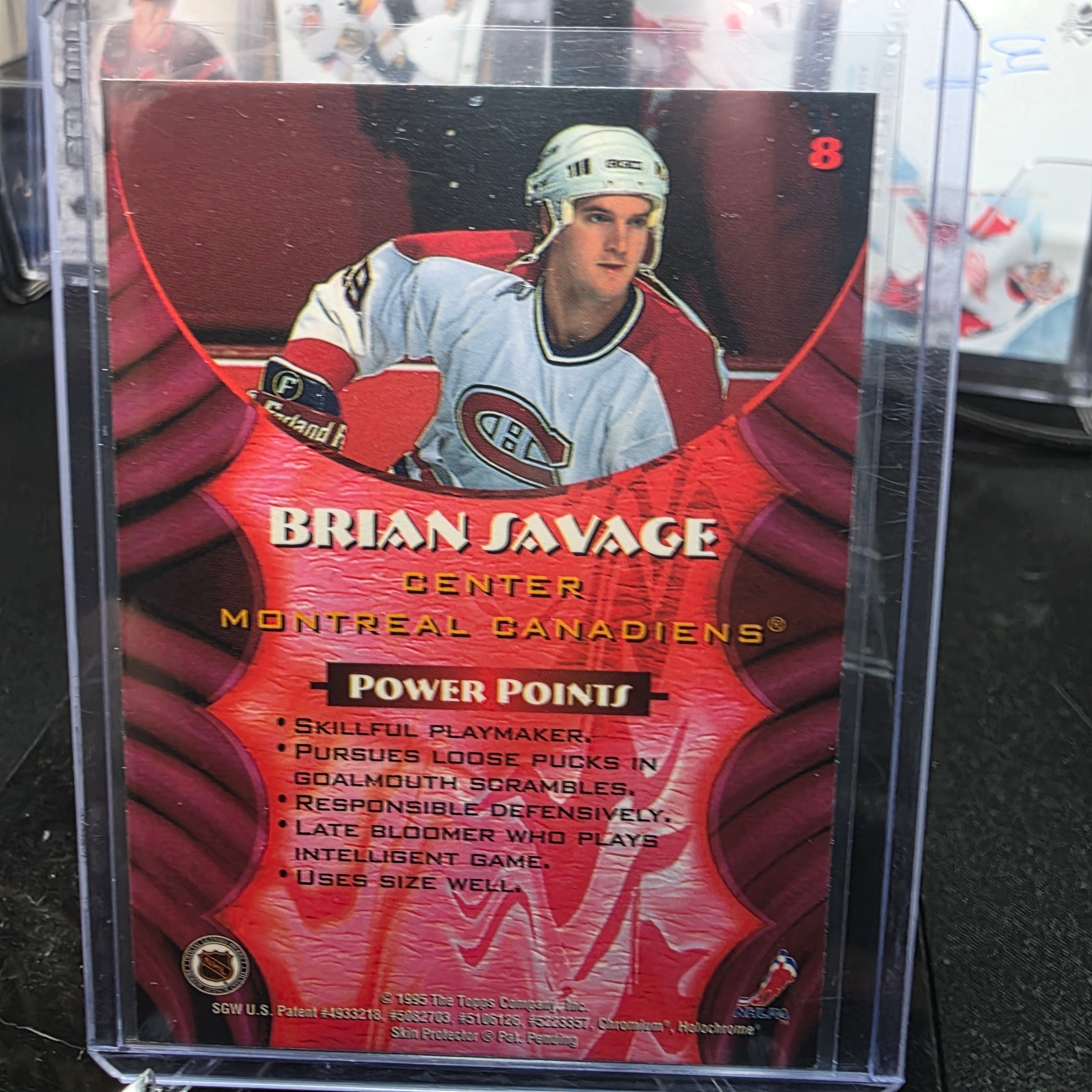 1995-96 Bowman's Best 8 Brian Savage Montreal Canadiens