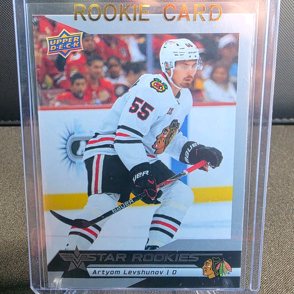 2025-26 Upper Deck Star Rookies Box Set 25 Artyom Levshunov Chicago Blackhawks