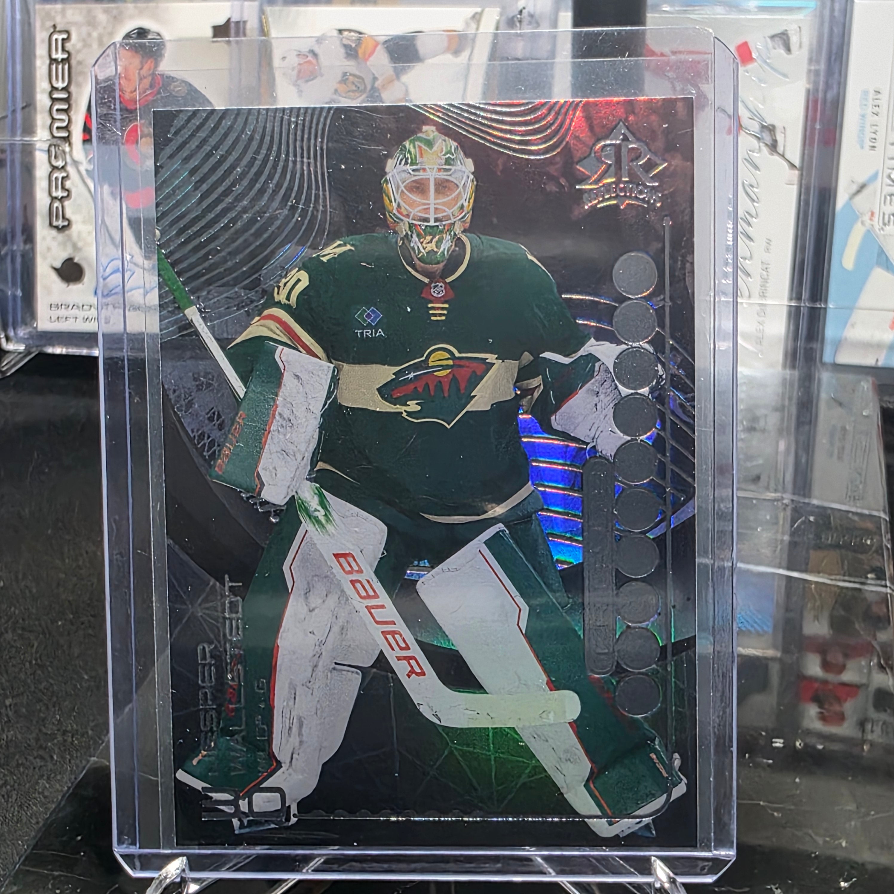 2024-25 Upper Deck Extended Series Jesper Wallstedt #TDR-3 Triple Dimensions Reflections Minnesota Wild