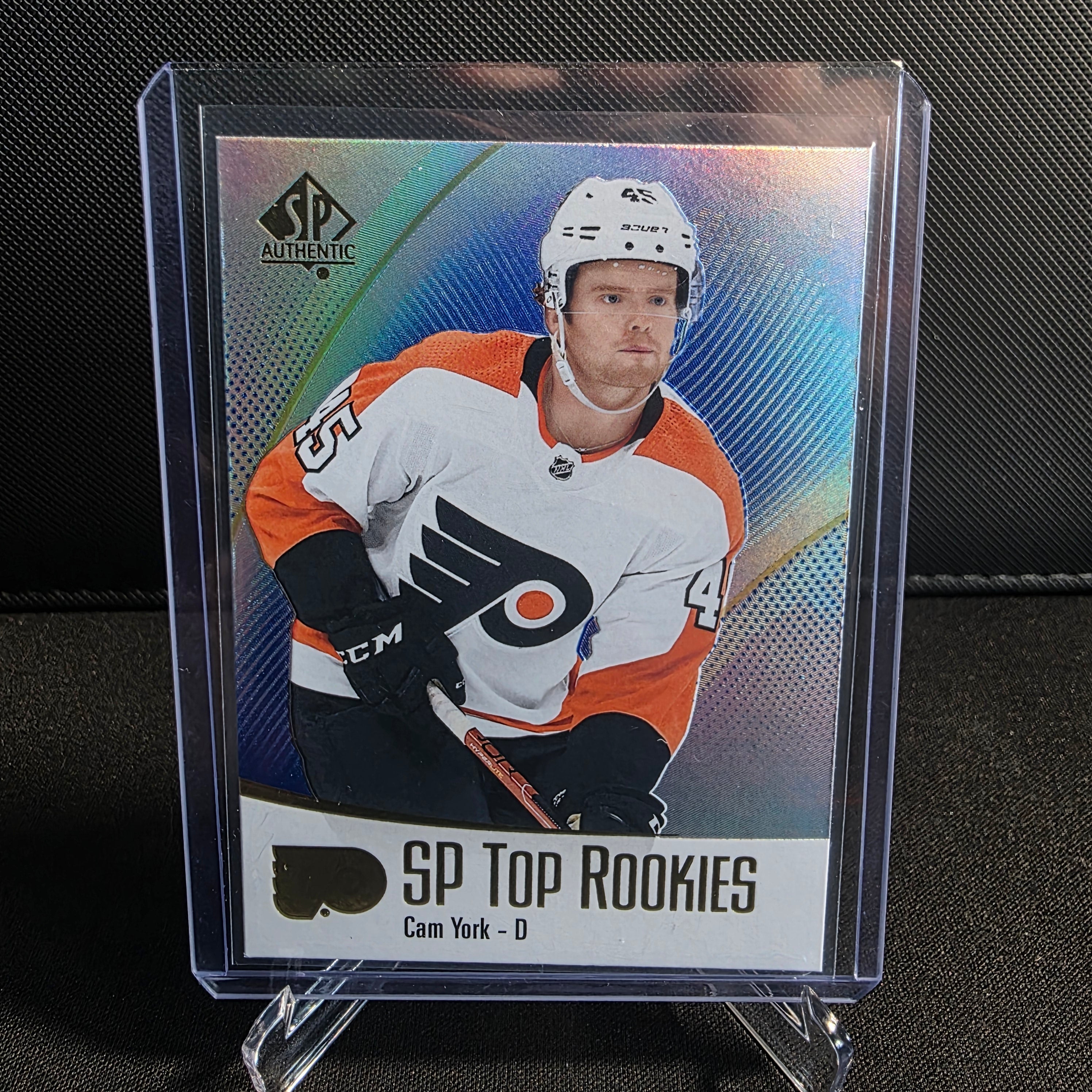 2021-22 SP Authentic SP Top Rookies TR-7 Cam York Philadelphia Flyers