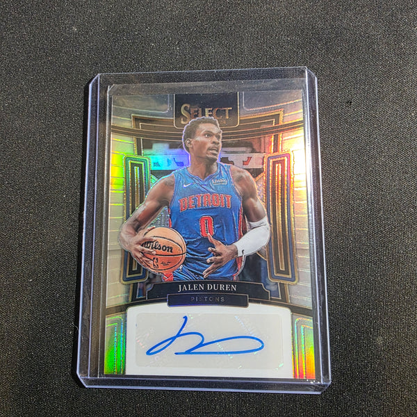 2023 PANINI SELECT JALEN DUREN SIGNATURES AUTO /249