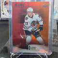 2021-22 Upper Deck Allure Kirby Dach #R-81 Red/Orange Rainbow Chicago Blackhawks