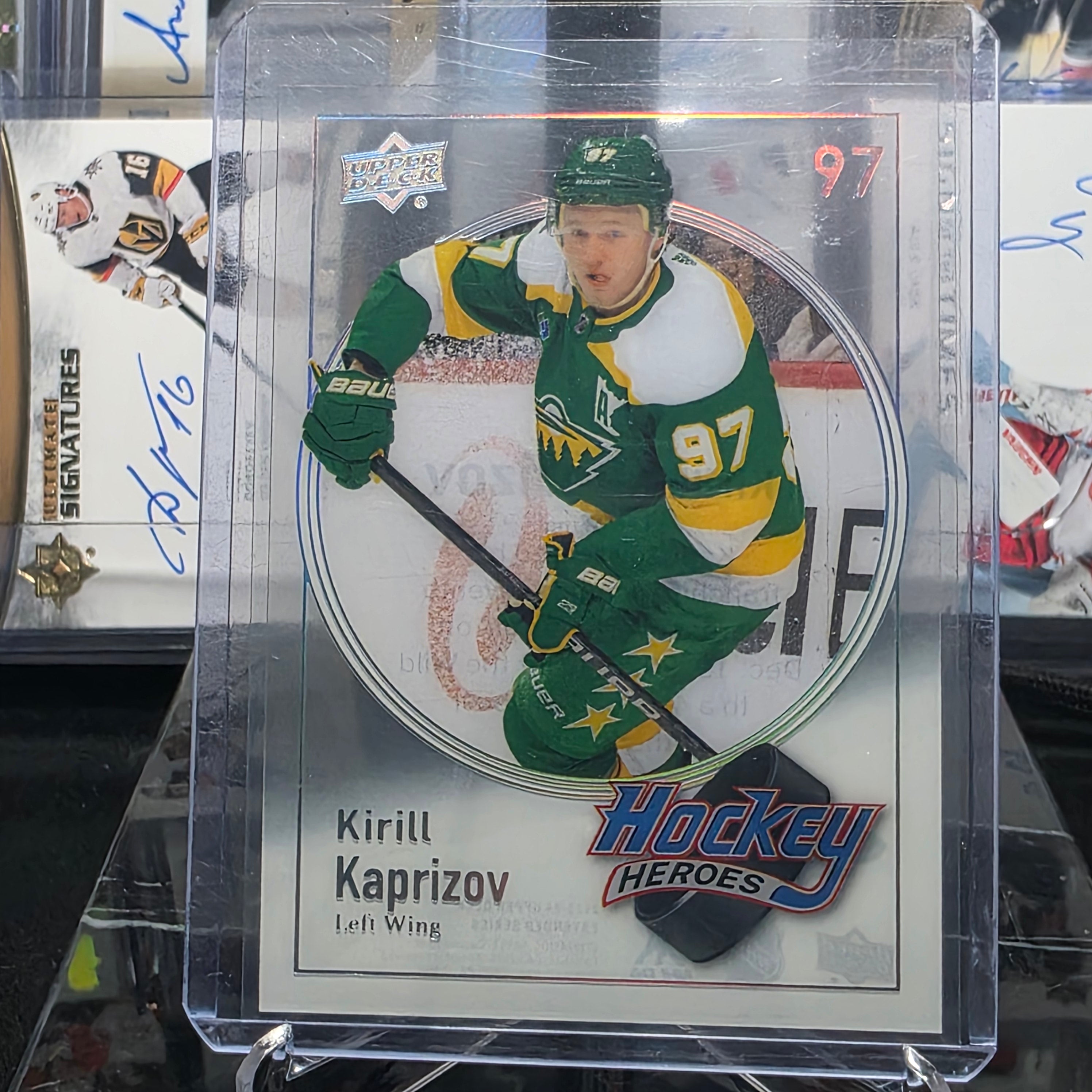 2023-24 Upper Deck Extended Series Kirill Kaprizov Hockey Heroes #HH-15 (Minnesota Wild)