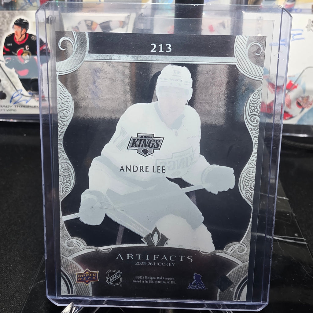 2025-26 Upper Deck Artifacts Rookies Andre Lee Los Angeles Kings RC