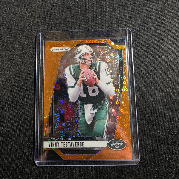 2024 Panini Prizm Football Orange Disco Vinny Testaverde #229