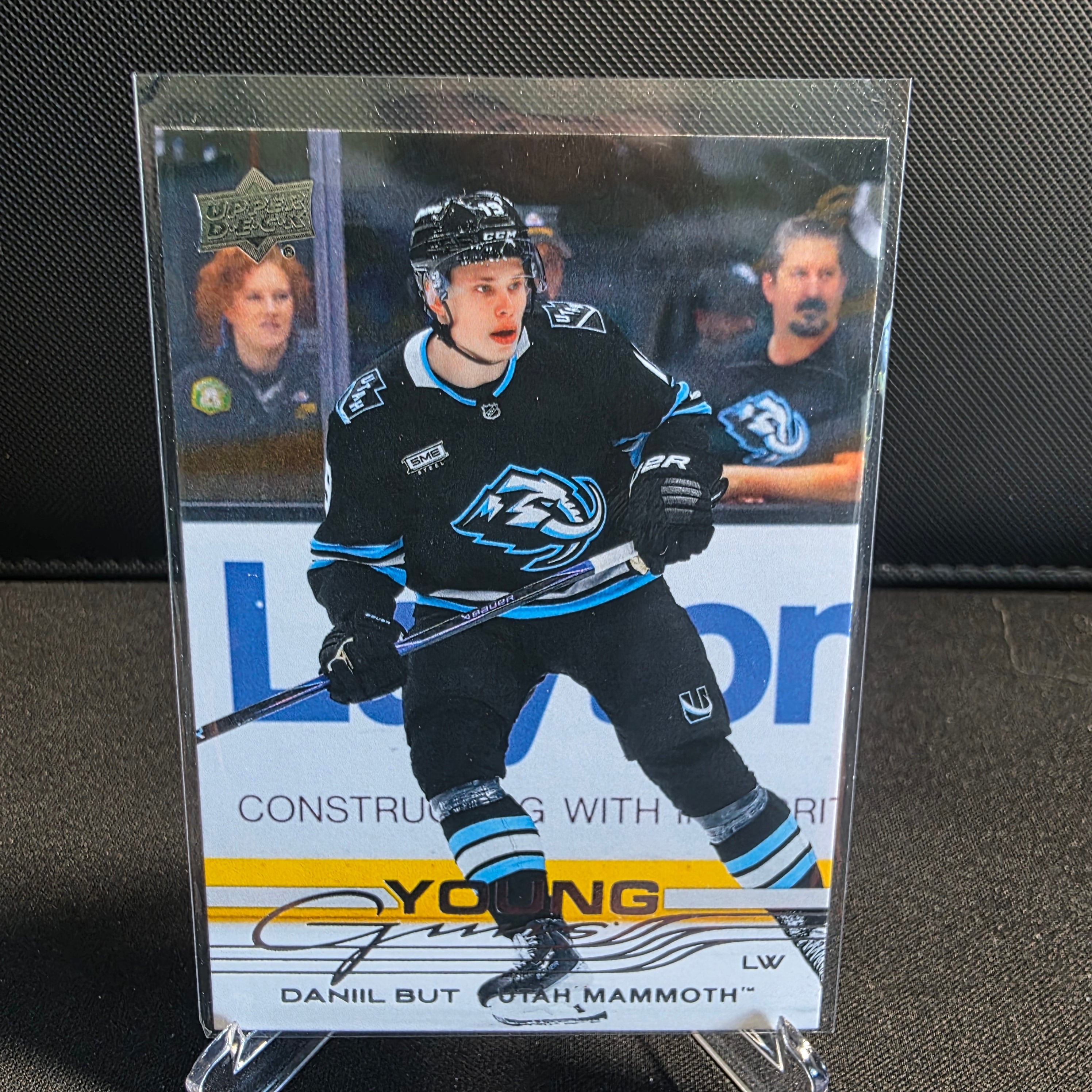 2025-26 Upper Deck Extended Series Young Guns 708 Daniil But Utah Mammoth RC