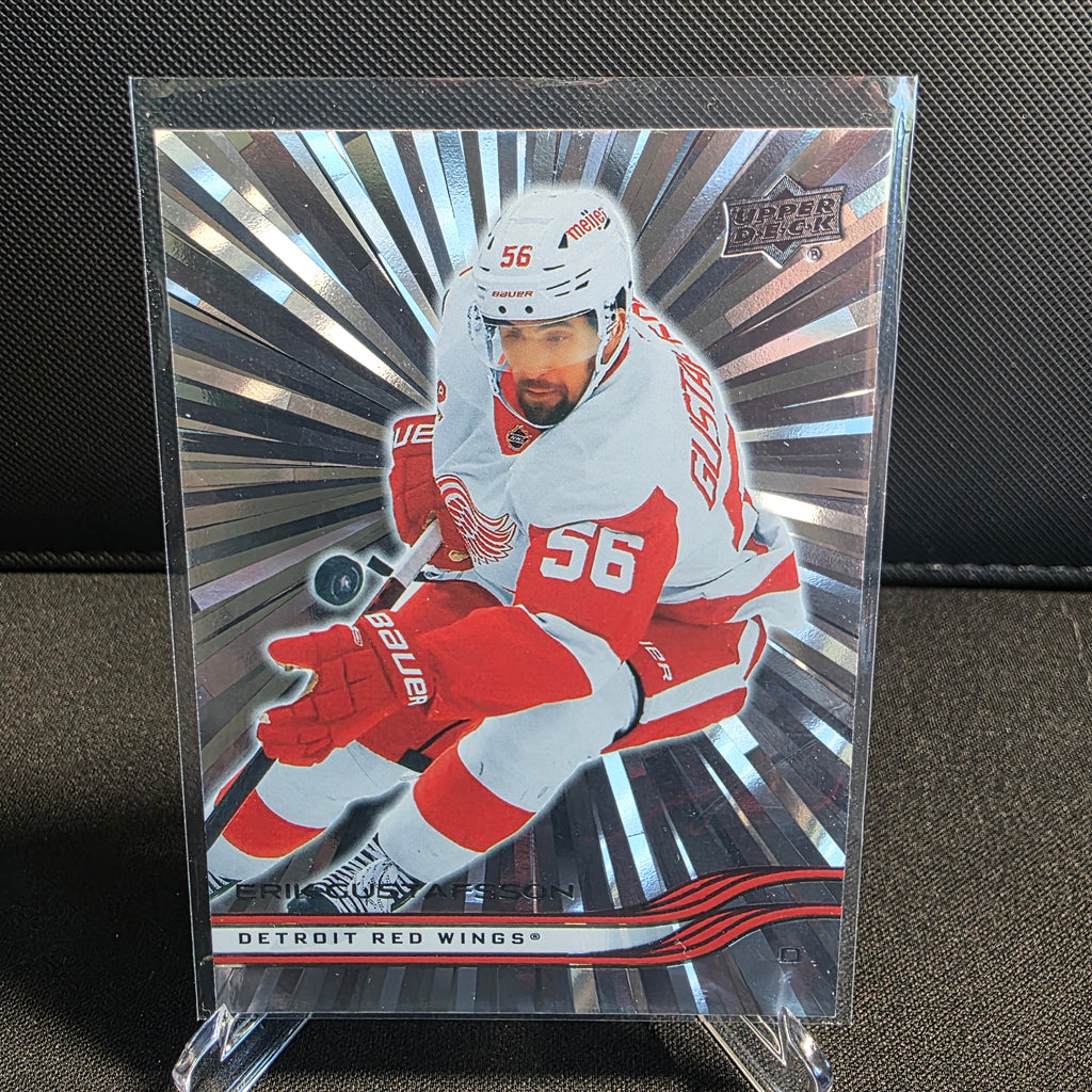 2025-26 Upper Deck Series 2 Outburst 312 Erik Gustafsson Detroit Red Wings