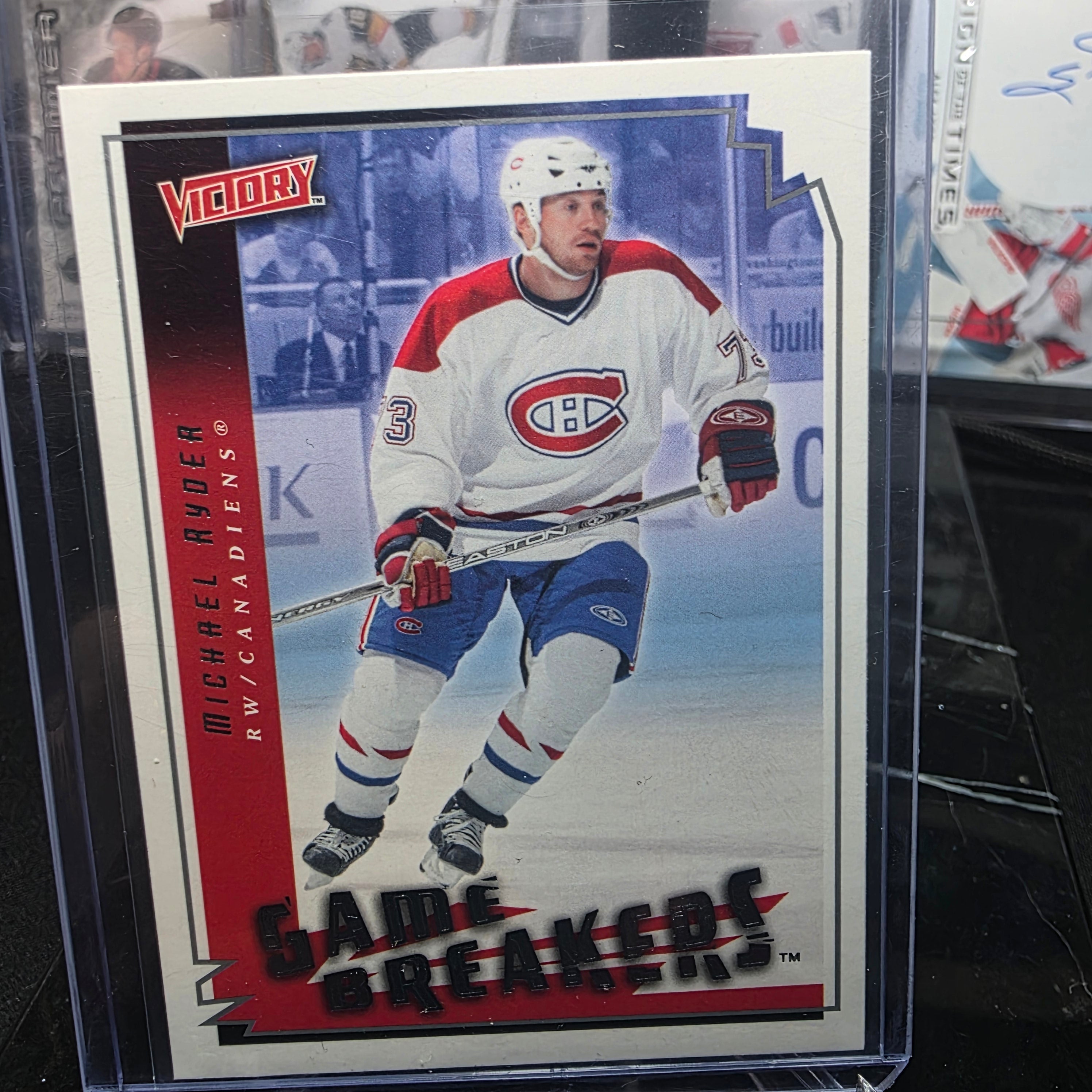 2006-07 Upper Deck Victory GB25 Game Breakers Michael Ryder Montreal Canadiens