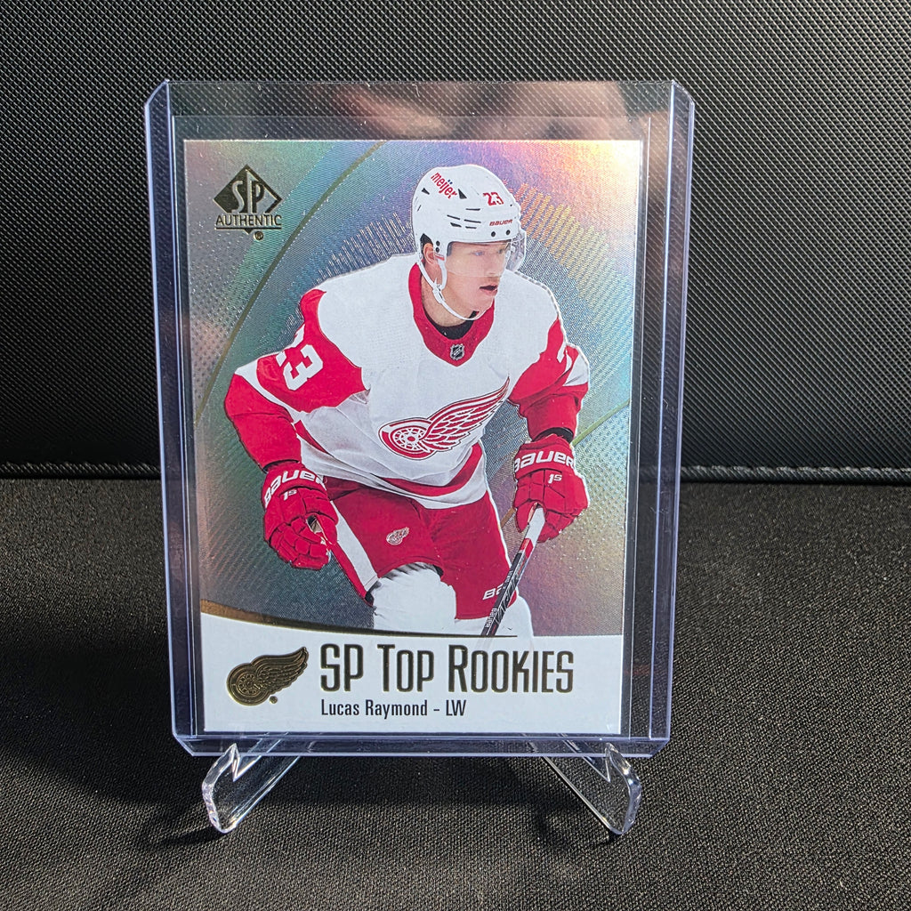 2021-22 SP Authentic SP Top Rookies TR-41 Lucas Raymond Detroit Red Wings