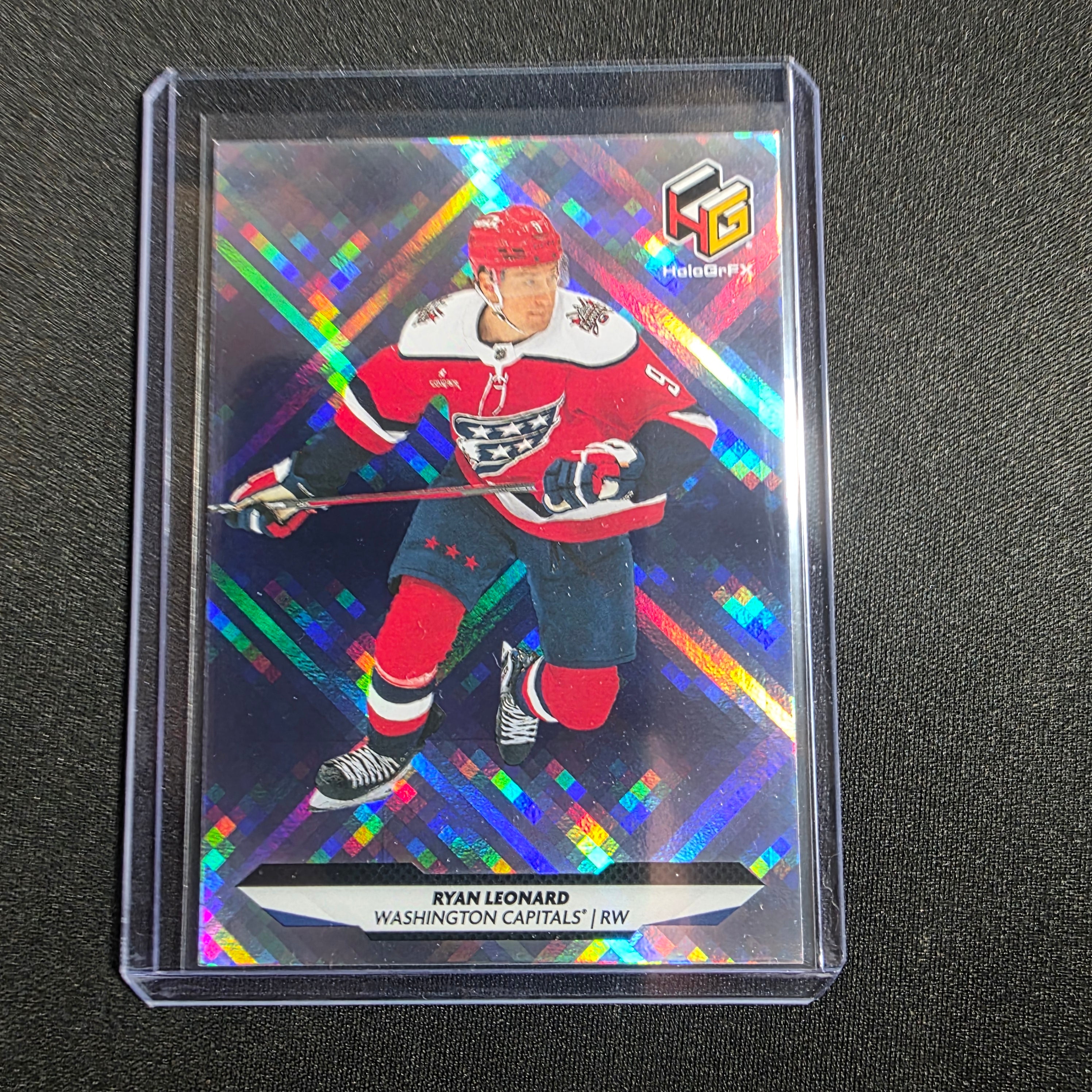 2025-26 UD Extended Series - Ryan Leonard HoloGrFX HG-2 Capitals