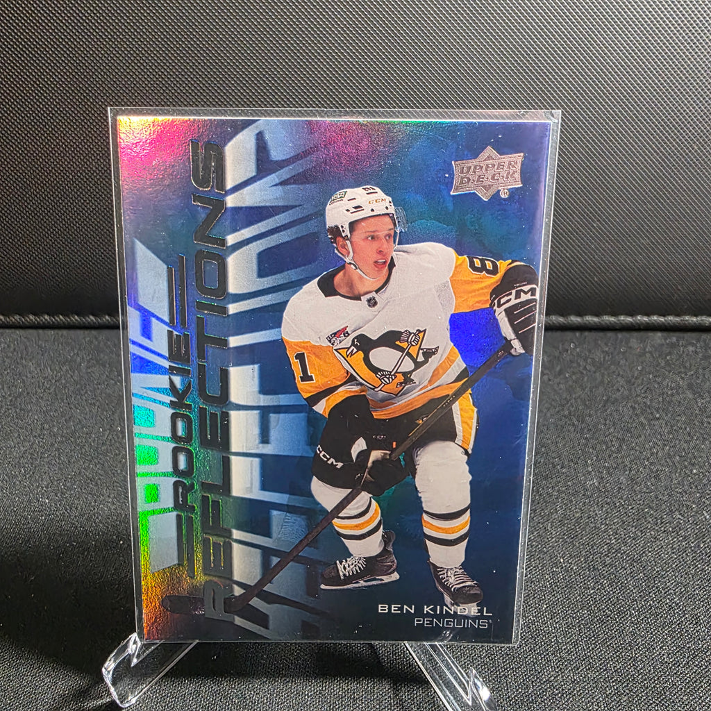 2025-26 Upper Deck Extended Series Rookie Reflections Ben Kindel RR-5 Penguins