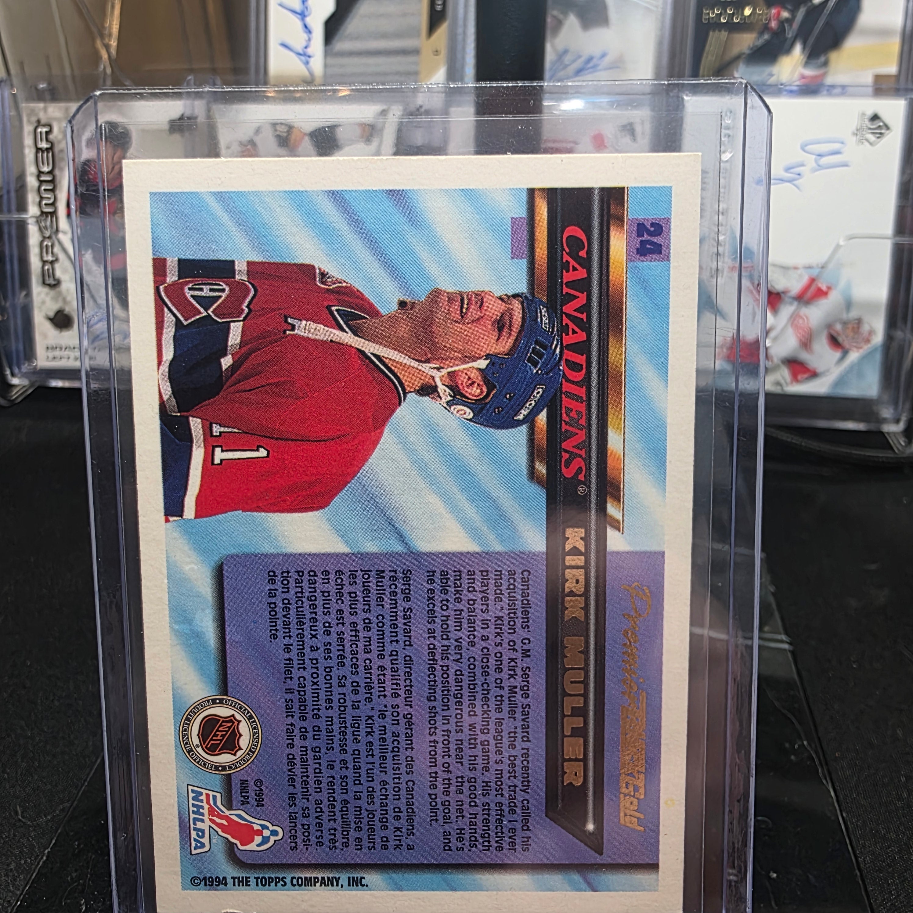 1994-95 Topps Premier Black Gold 24 Kirk Muller Montreal Canadiens